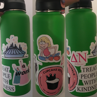 make your own hydro flask sticker